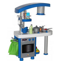 SPIELKÜCHE Eco 56290 92 cm grau Backofen, Herd, Spülbecken, Kühlschrank, Müllsack, Abzugshaube - Grau, Kunststoff (73/39/92cm) - Polesie