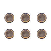 TELLER Genesis Ø16,5cm - 6er-Set - Basalt - Braun, Keramik (16.5cm) - Björn