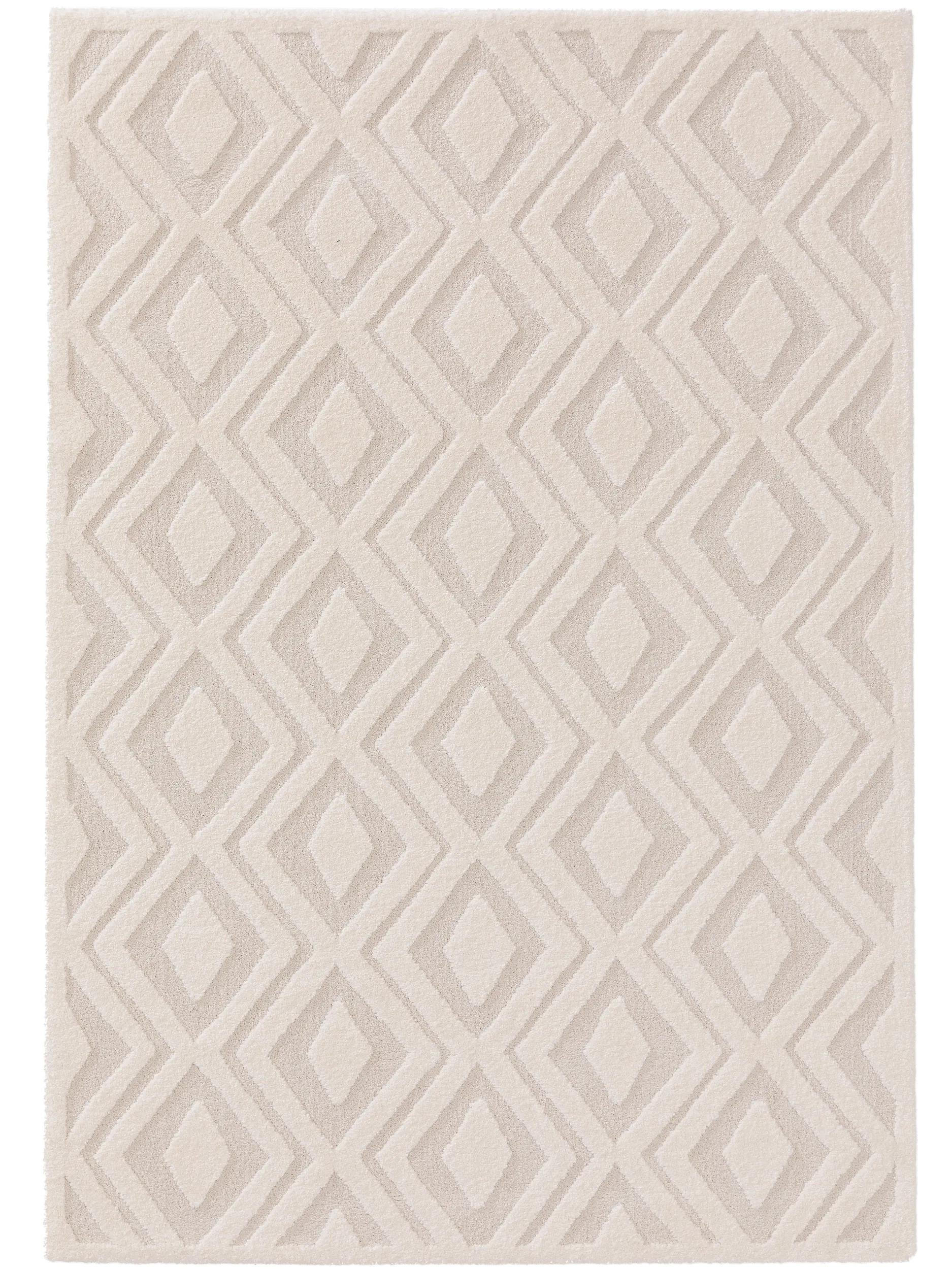 TEPPICH Eve Cream/Beige 200x290 cm - Creme, Textil (200/290cm) - benuta Nest