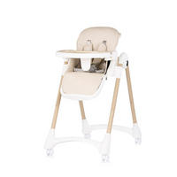 HOCHSTUHL Candy Shop creme 4 Räder, verstellbar, Fußstütze, faltbar - Weiß, Kunststoff (49/96/83cm) - Chipolino