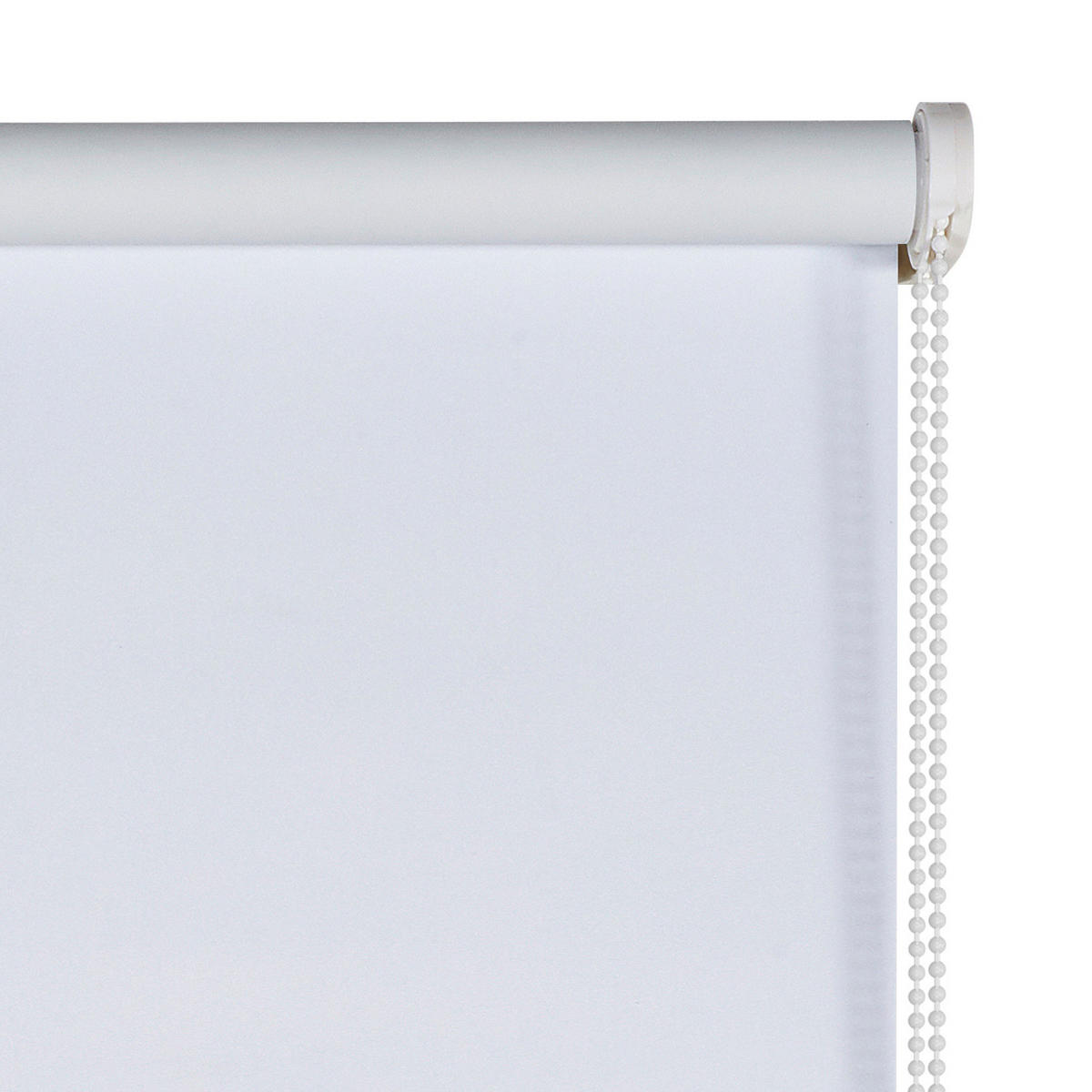 VERDUNKELUNGSROLLO Weiß 200x250 cm - Weiß, Kunststoff (200/250cm) - STORESDECO
