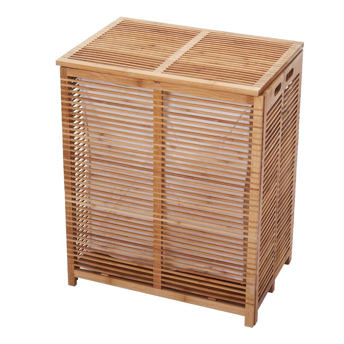 PRÁČKA Braun - hnedá, drevo (50/61/35cm) - MCW