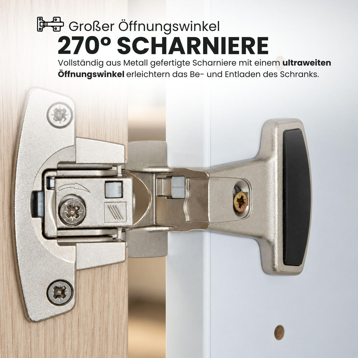 AKTENSCHRANK breit - 5 Ordnerhöhen 42/100/200,4 cm in Nussbaumfarben/Silberfarben - Silberfarben/Nussbaumfarben, Holzwerkstoff (100/200.4/42cm) - bümö