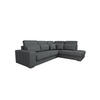 ECKSOFA Nevio Xl In Scala - Dunkelgrau, Holzwerkstoff/Textil (312/226cm) - Fun Möbel