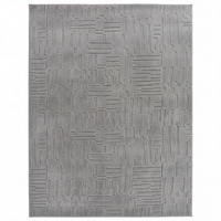 HOCHFLORTEPPICH 160/220 cm Tokio 476 - Grau, Kunststoff (160/220cm) - Paco Home