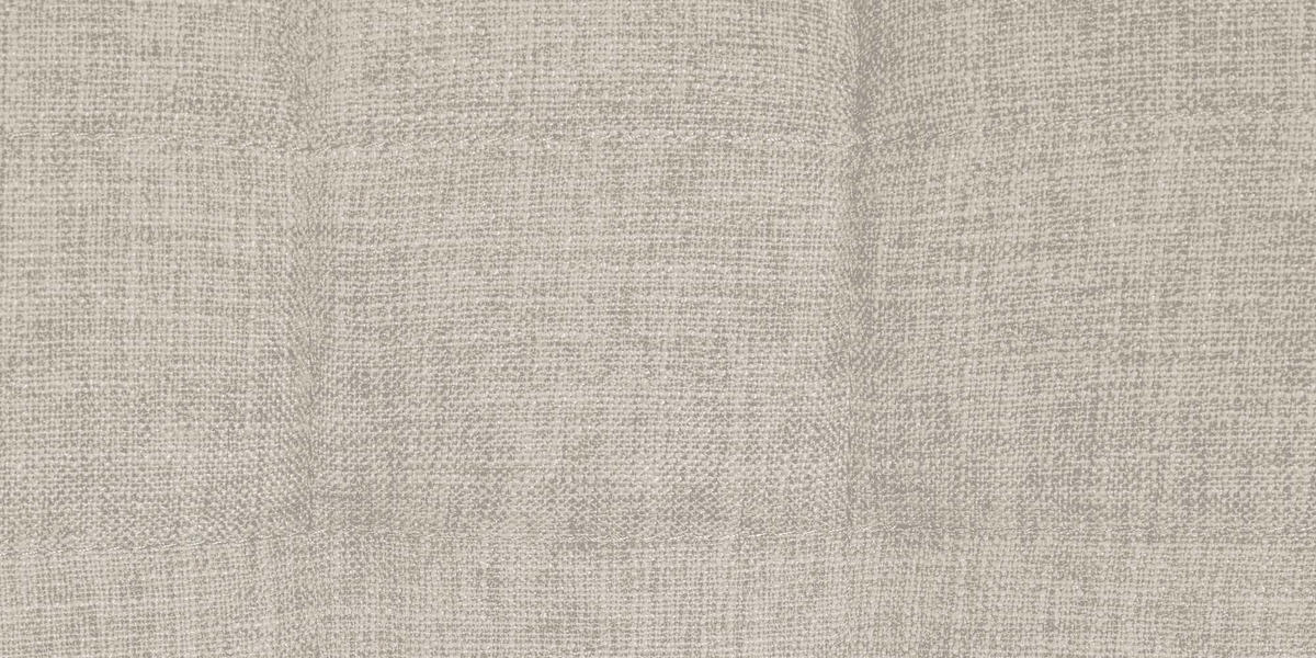 BARHOCKER 2er Set Stoff creme - Creme/Schwarz, Textil/Metall (48/81/54cm) - CLP