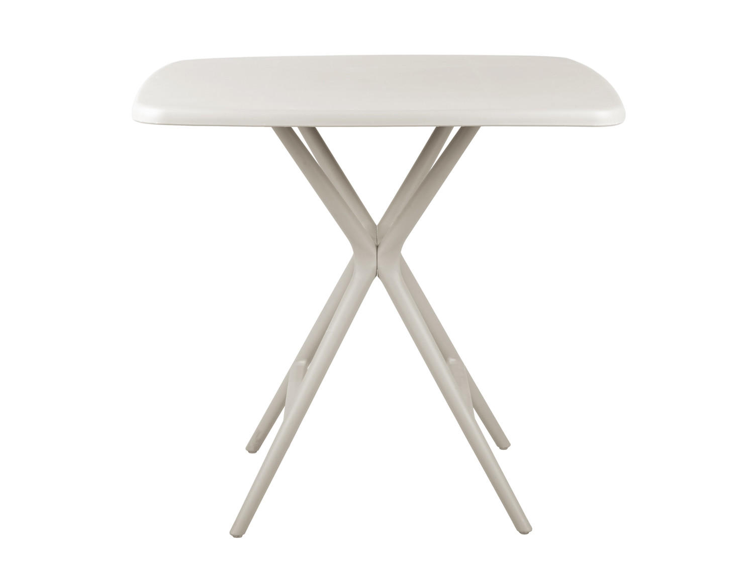 BEISTELLTISCH Mirth 70/70/73 cm - Weiß, Kunststoff (70/70/73cm) - Leitmotiv