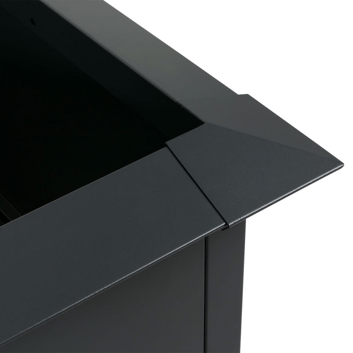 HOCHBEET Anthrazit - Anthrazit, Metall (170/78/90cm) - MCW