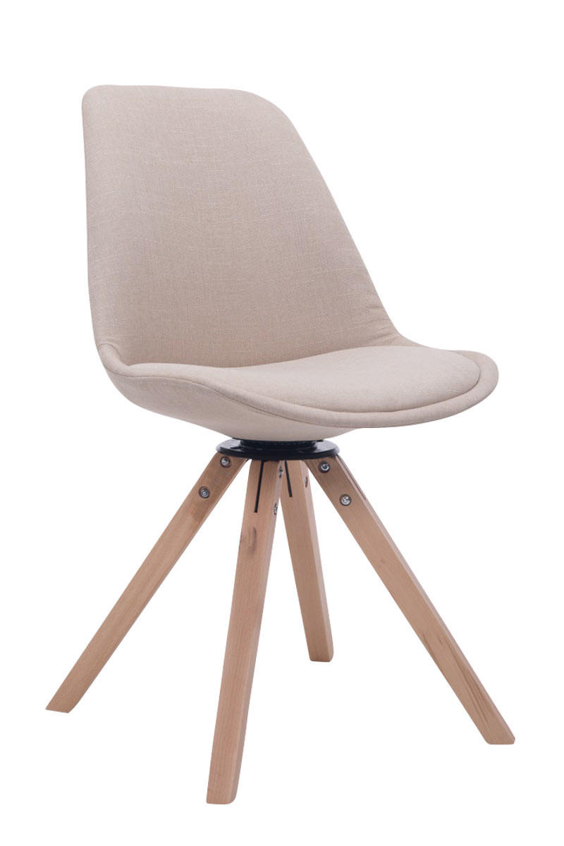Deluke Besucherstuhl Creme 48x84x56 cm