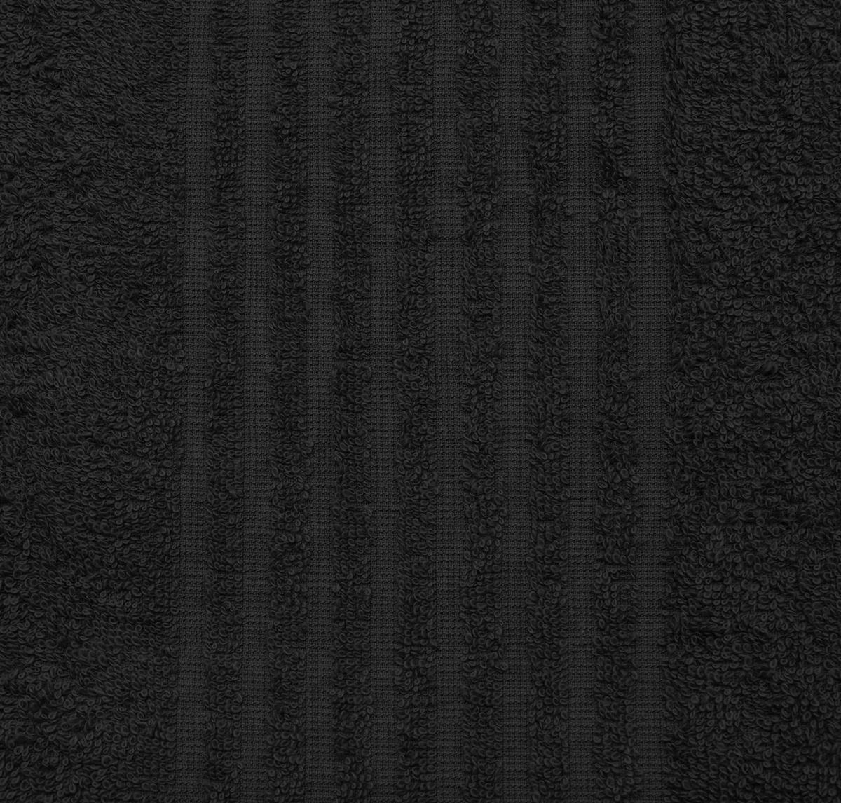 BADETUCH, 5er-Set, 100x150 cm, 100% Baumwolle, Schwarz - Schwarz, Textil (100/150cm) - Zollner