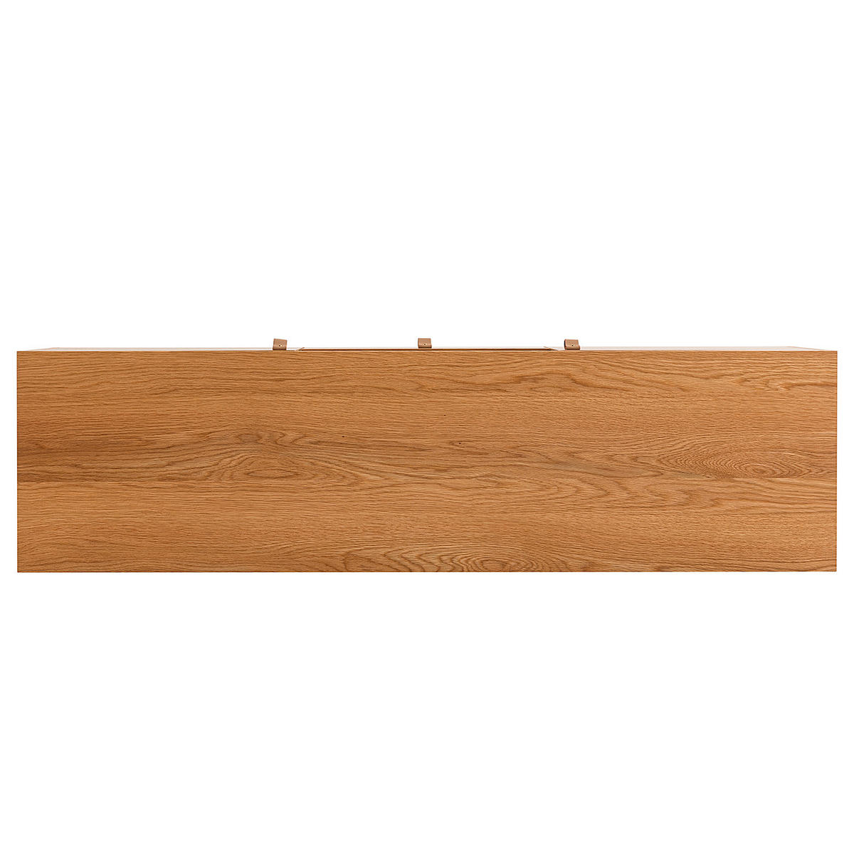 TV-LOWBOARD - Echtholzfurnier Eiche, 150 cm - Braun, Holzwerkstoff (150/55/40cm) - home24