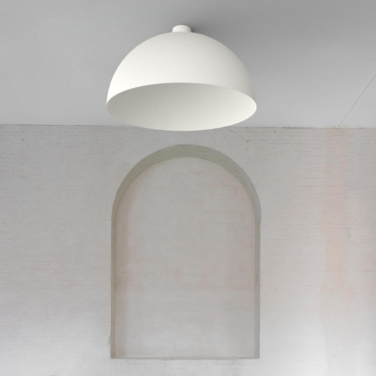 DECKENLEUCHTE - Weiß, Metall (60/60/30cm) - Lumicom