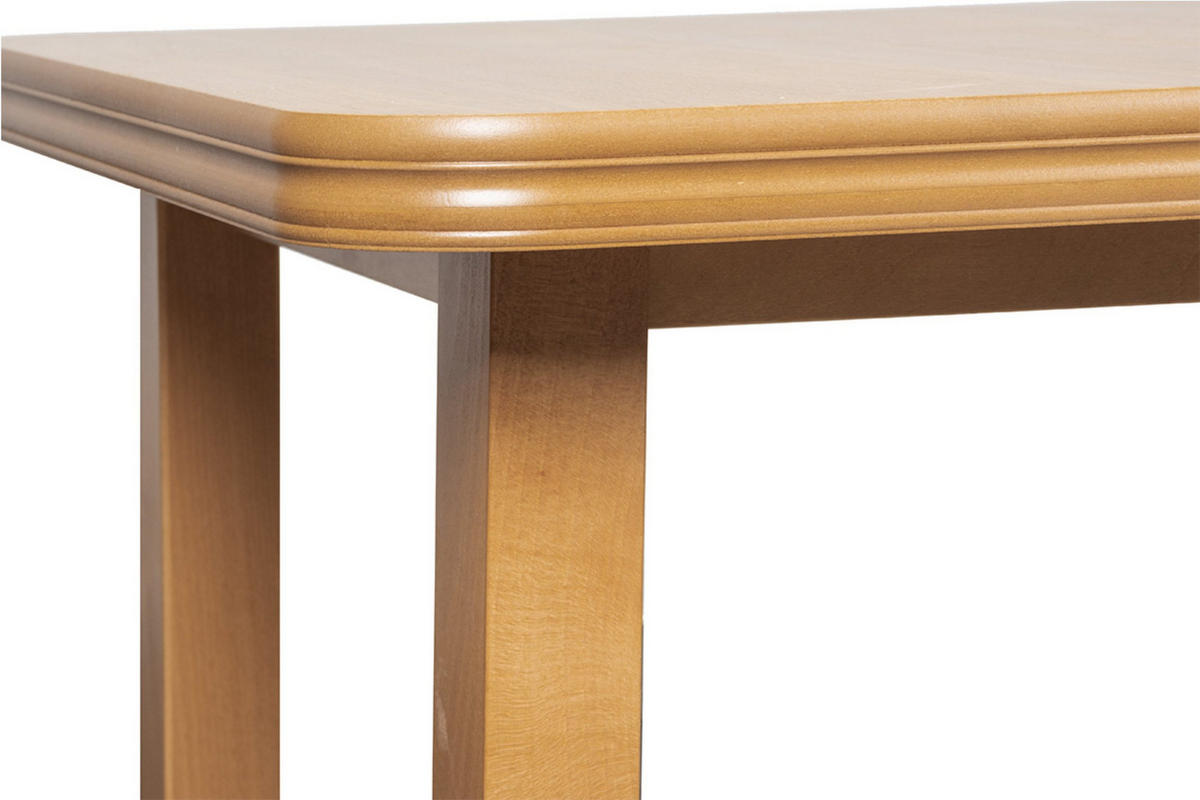 ESSTISCH COSPE ausziehbar bis 300cm, Eiche hell - Hellbraun/Eichefarben, Holz (200/77/100cm) - KONSIMO®