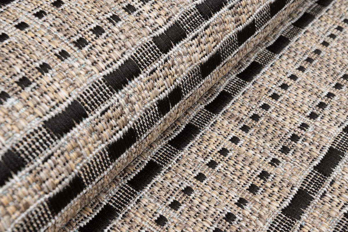 LÄUFER MELISSA Braun Gestreift Modern 70/900 cm - Braun, Textil (70/900cm) - Tapiso