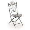 GARTENSTUHL Indi bronze - Braun, Metall (40/92/50cm) - TPFGarden