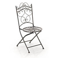 GARTENSTUHL Indi bronze - Braun, Metall (40/92/50cm) - TPFGarden