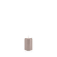 STUMPENKERZEN Silbergrau Ø 38 x 60 mm, 24 Stück - Silberfarben, Paraffin (4/6cm) - Wiedemann Kerzen