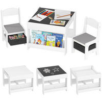 KINDERSITZGRUPPE DE-17510 Weiß/Grau - Grau, Holzwerkstoff (61.5/48/61.5cm) - ComfortXL