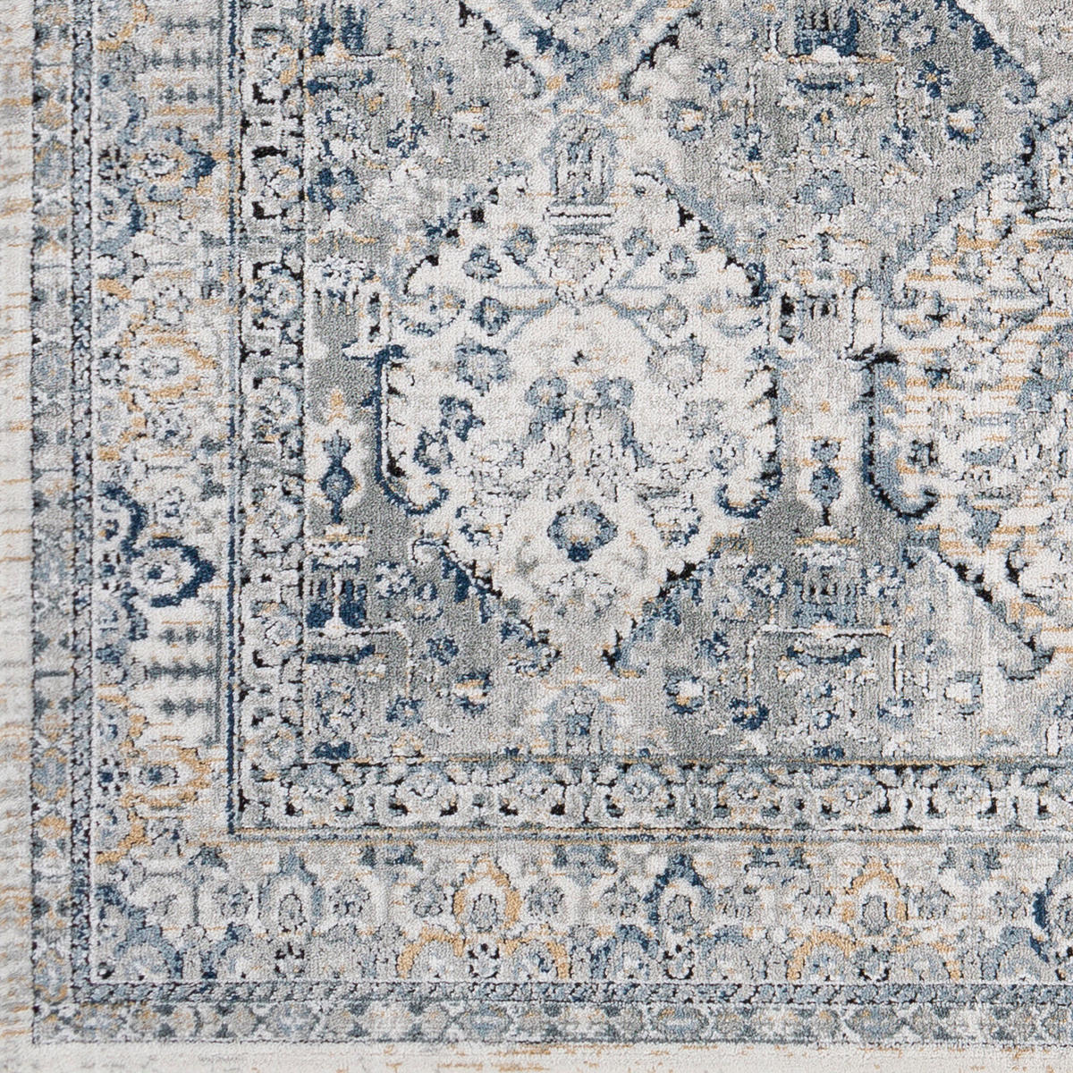 VINTAGE-TEPPICH 160/220 cm Grau - Grau, Naturmaterialien/Textil (160/220cm) - LIVABLISS