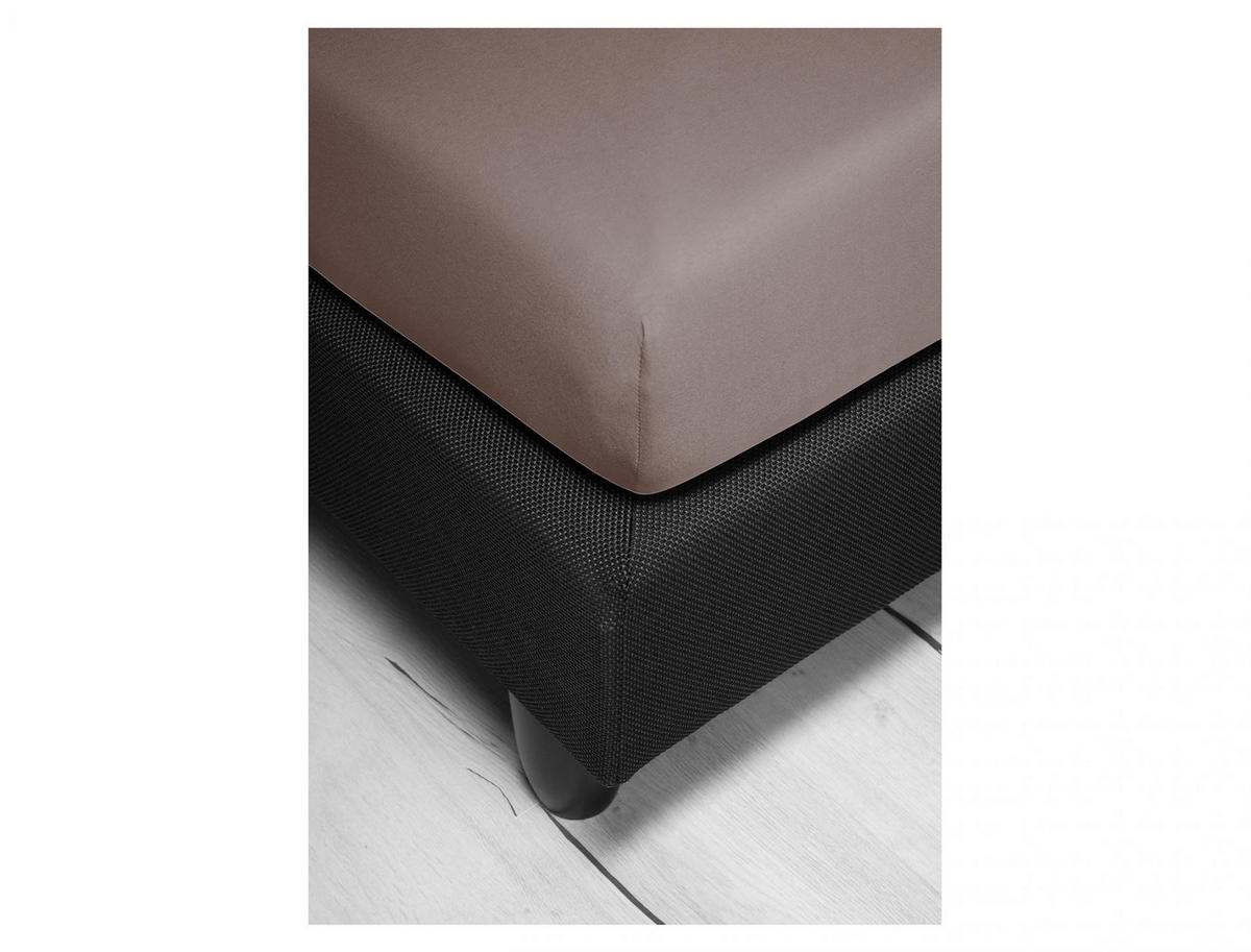 SPANNBETTTUCH JUPITER 0008 - Silberfarben, Textil (150/200cm) - Irisette