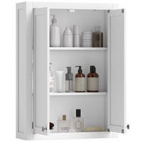 HÄNGESCHRANK DE-15950 61/20/84 cm Weiß - Weiß, Holzwerkstoff (20/84/61cm) - ComfortXL