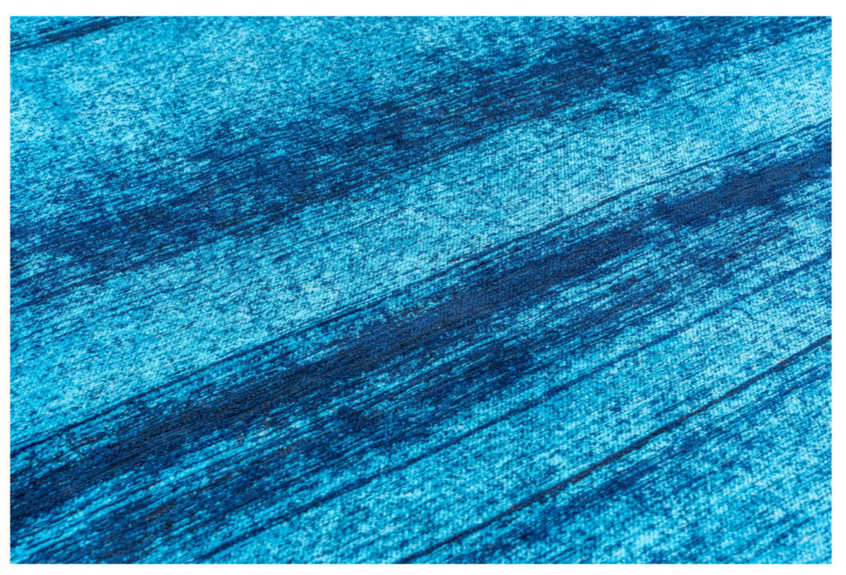 TEPPICH modern Flachgewebe BROOM Blau 240 x 340 cm - Blau, Textil (240/340cm) - Novatrend