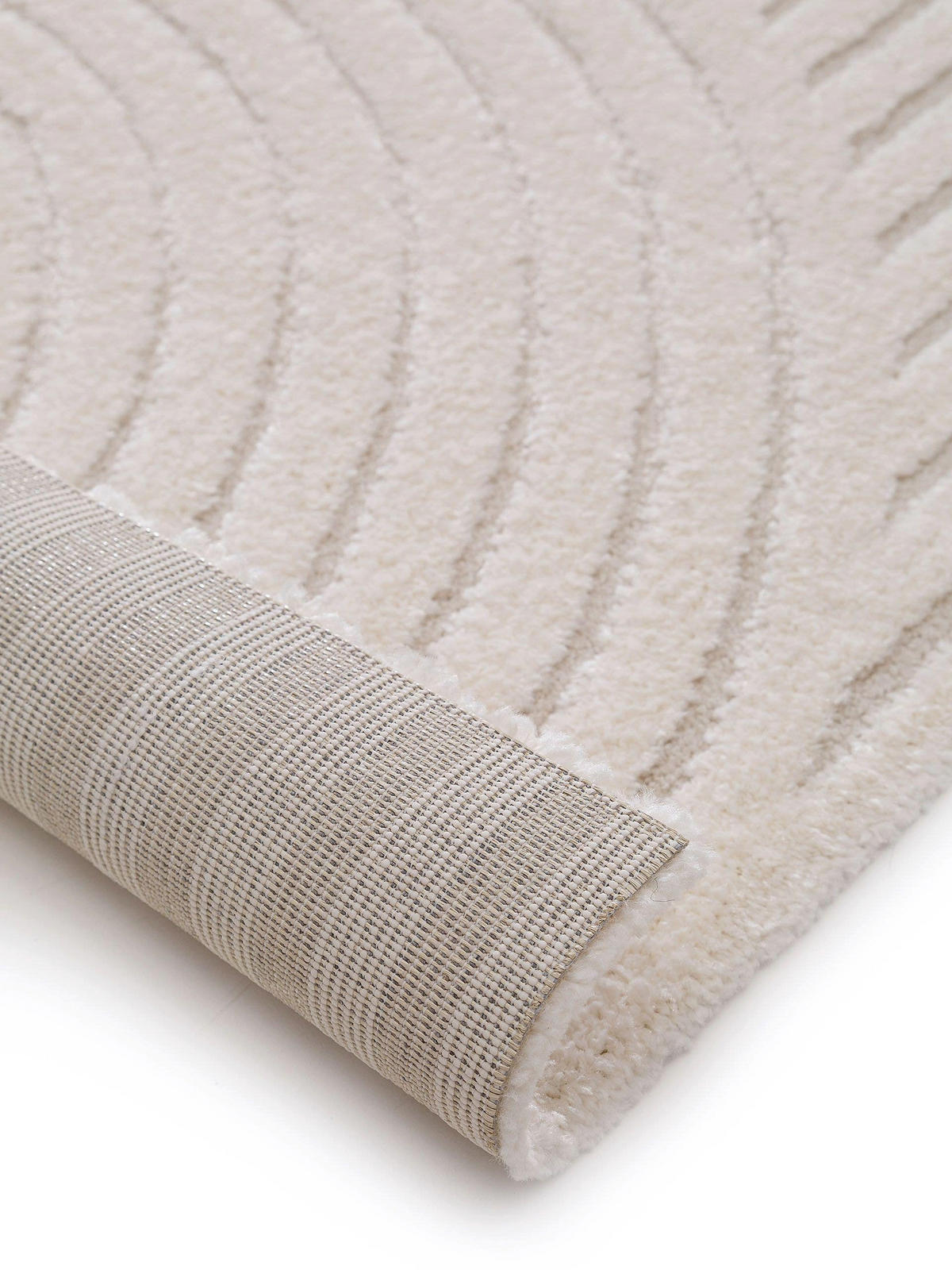 TEPPICH Eve Cream/Beige 160x230 cm - Creme, Textil (160/230cm) - benuta Nest