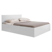 DOPPELBETT Tireno 160 - Weiß, Holzwerkstoff (160/200cm) - MIRJAN24