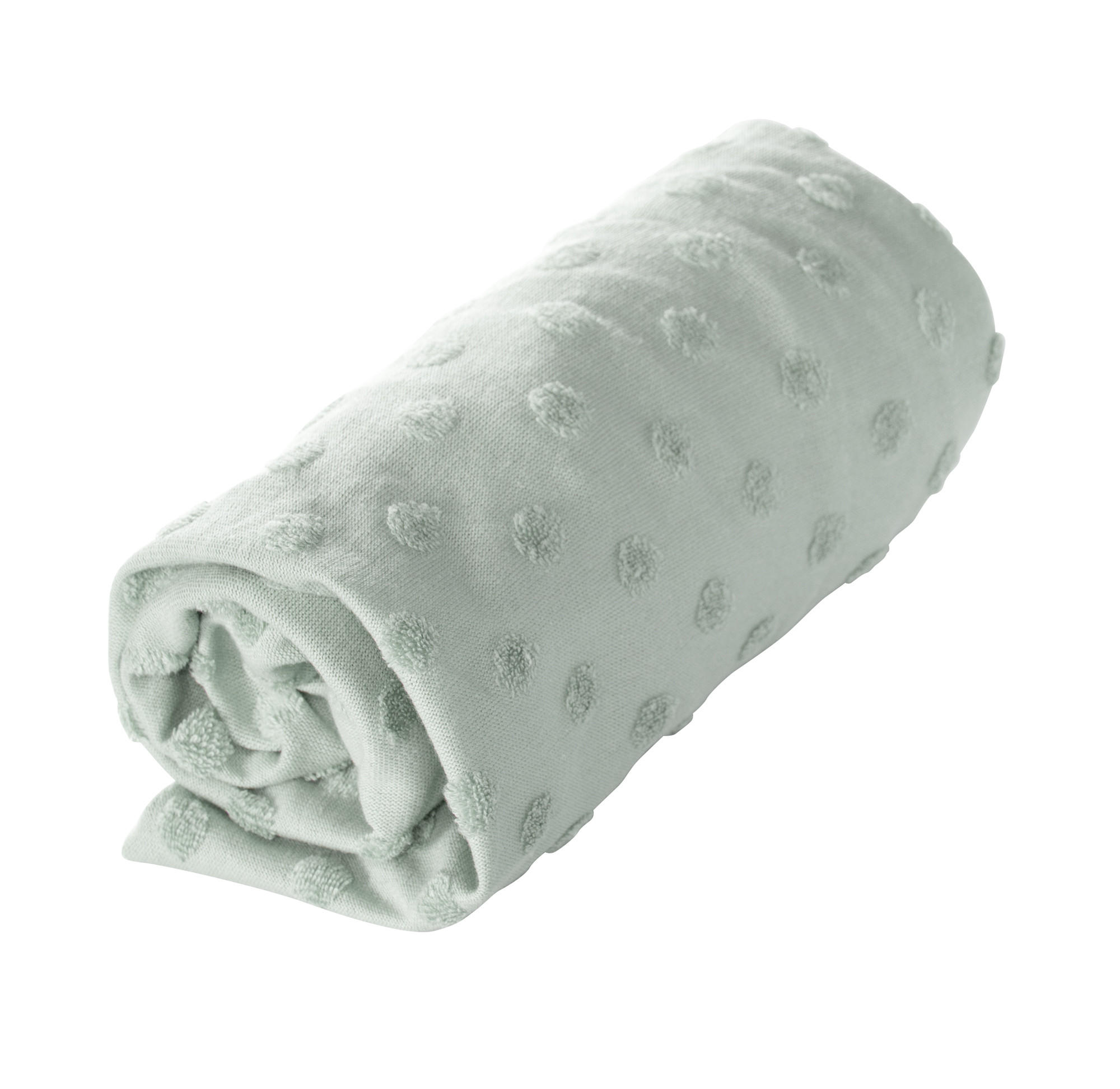 SPANNBEZUG für Wickelauflagen 75 x 85 cm - Hellgrün, Textil (85/75cm) - Roba