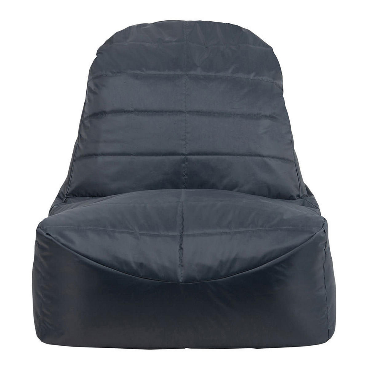 SITZSACK mit Rückenlehne Vista - Grau, Kunststoff (78/73/102cm) - Veeva