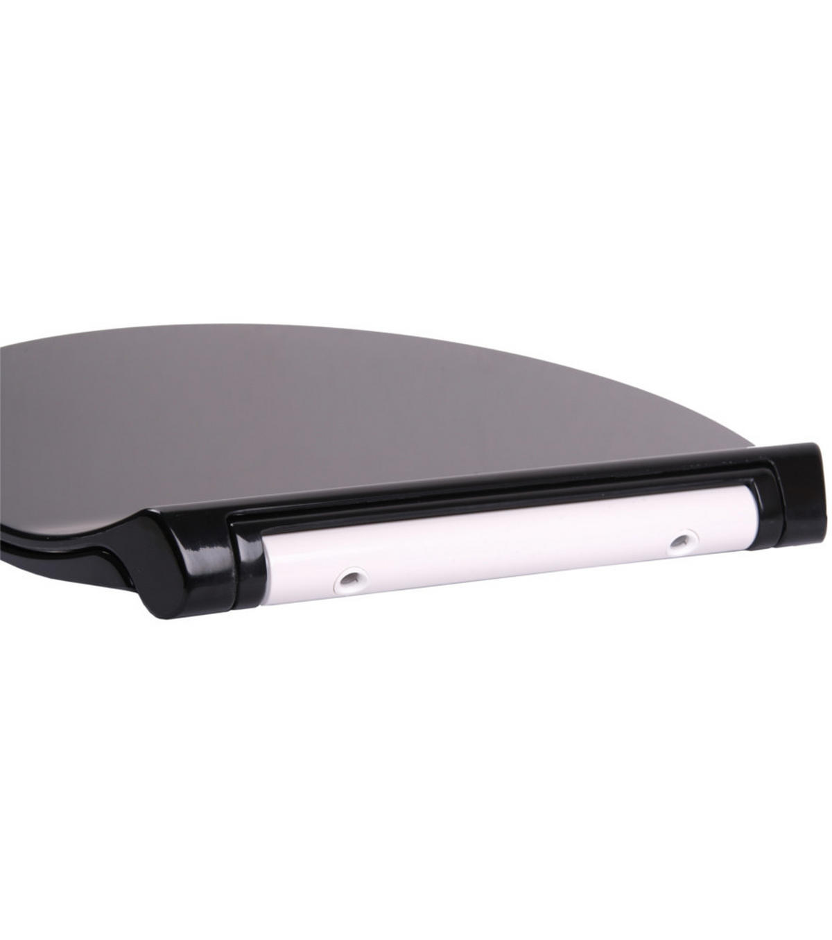 WC-SITZ mit Absenkautomatik Flat Schwarz - Schwarz, Holzwerkstoff (38/6/47cm) - Sanilo