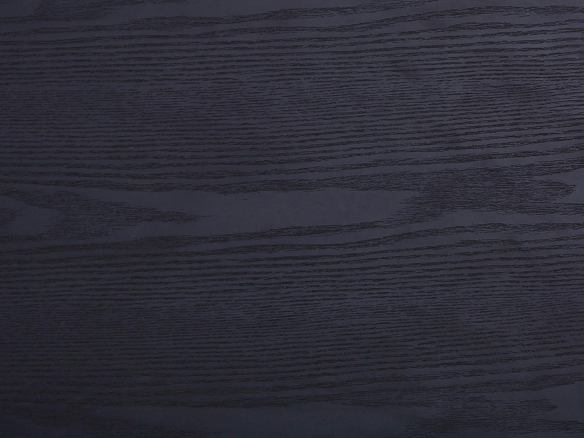 ESSTISCH 8 Personen - Eschenfurnier - Schwarz - FALYN - Schwarz, Holz (220/110/75.5cm) - Vente-Unique