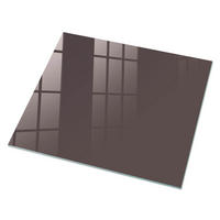 GLASPLATTE 80x60 cm – Verblasstes Braun - Dunkelblau, Glas (0.4/80/60cm) - ArtPrintCave