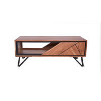 COUCHTISCH Ebba Akazienbraun 46x50x120cm - Akaziefarben, Holz (120/50/46cm) - DELUKE