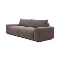 SOFA LOOP Braun 257x105x87 cm - Braun, Textil (257/87/105cm) - FURNLUX