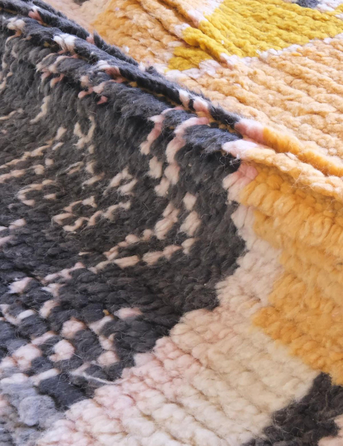 BERBERTEPPICH aus reiner Wolle 77x 375 cm - Orange, Naturmaterialien (77/375cm) - AFK Living