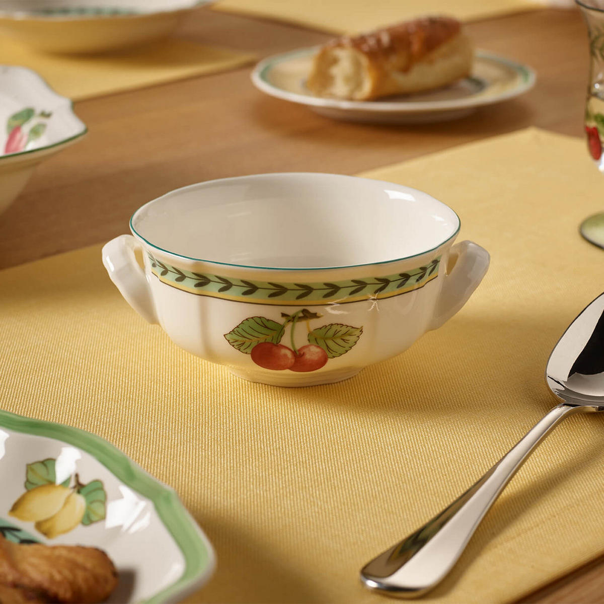 SUPPENTASSE French Garden Fleurence bunt 240 ml - Multicolor, Keramik (0.24L) - Villeroy & Boch