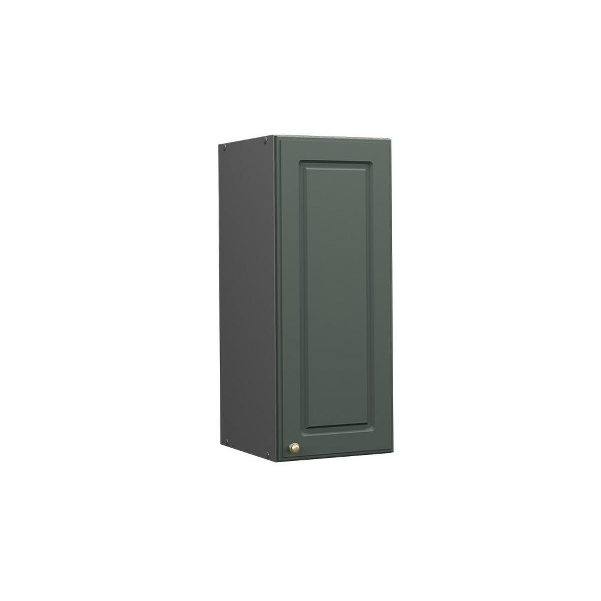 HÄNGESCHRANK Fame-Line Grün-Gold Landhaus 30 cm - Anthrazit/Grün, Holzwerkstoff (30/72/34.1cm) - Vicco