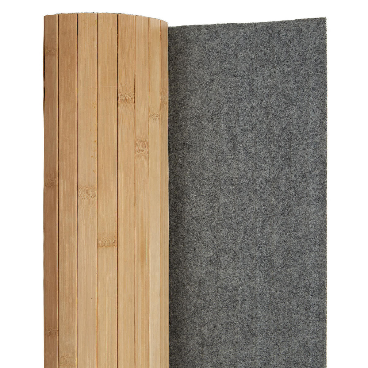 PARAVENT 250/200 cm Hellbraun Raumteiler Bambus - Hellbraun, Naturmaterialien (250/200/1cm) - Homestyle4u