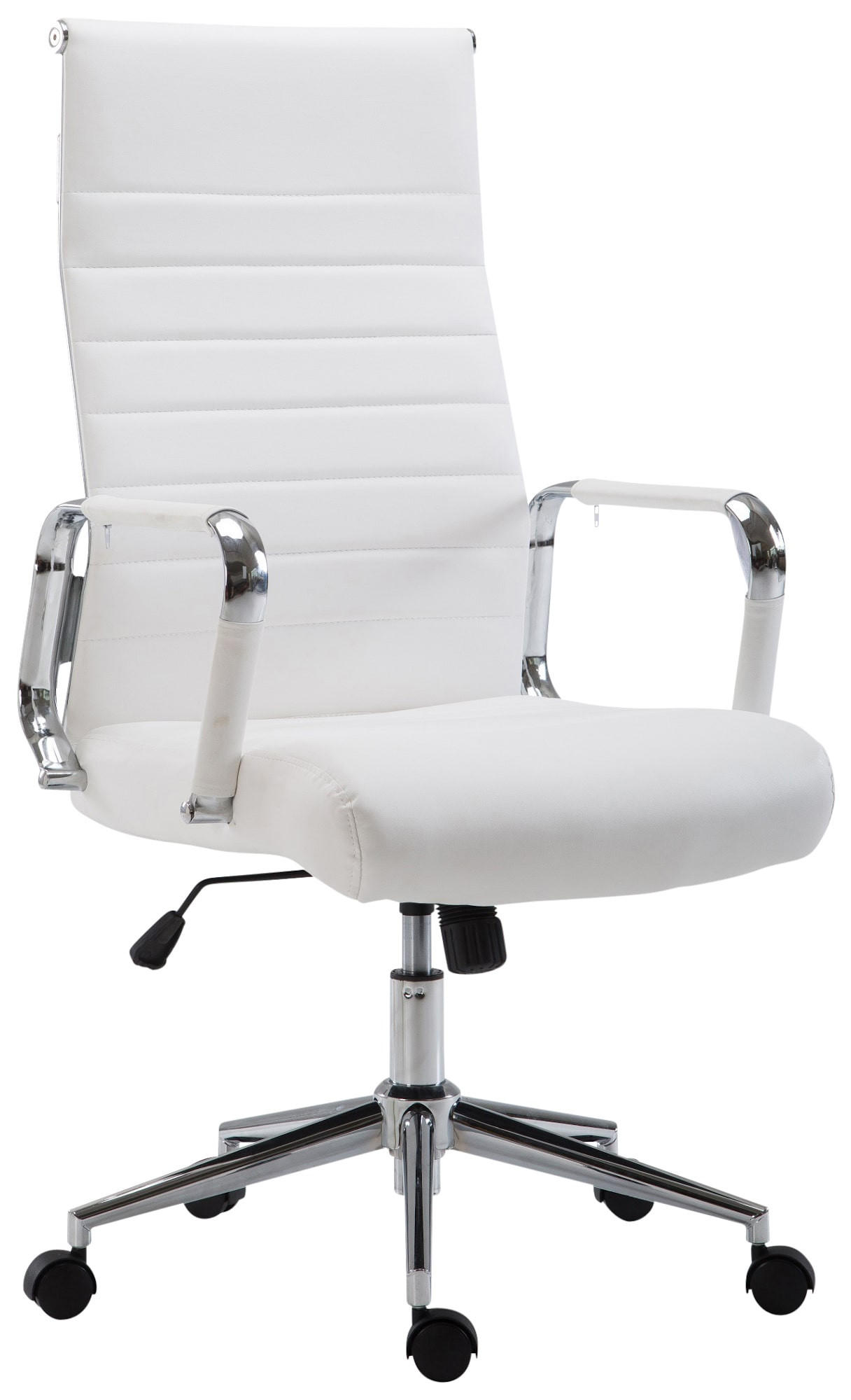 Deluke Bürostuhl Weiß 66x105x58 cm