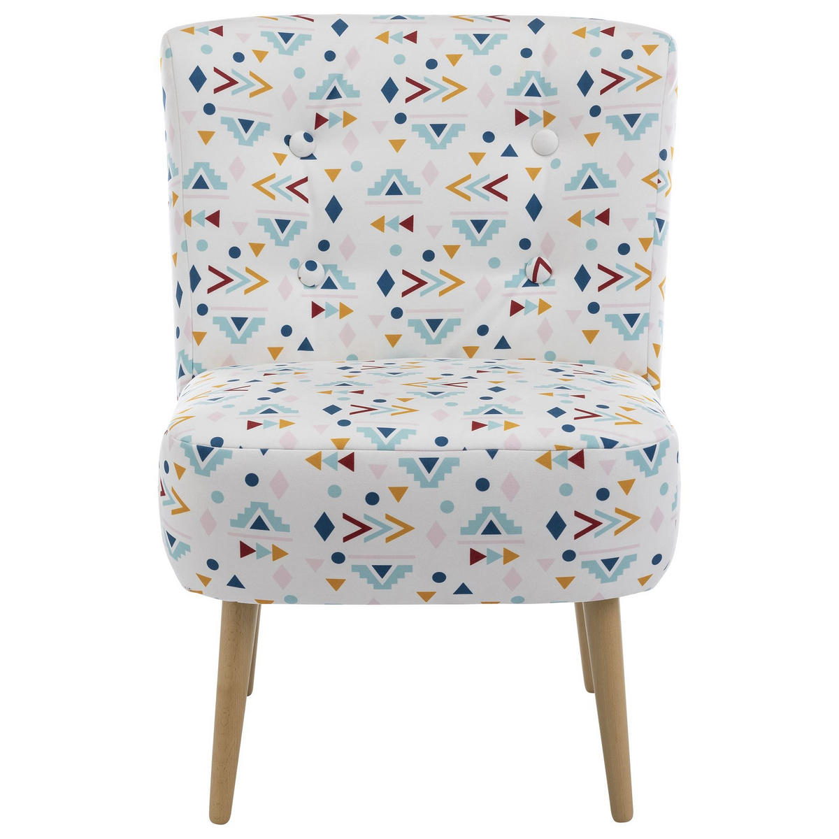 POLSTERSESSEL Kamle Flachgewebe weiß - Weiß, Kunststoff (58/78/68cm) - 58aufmkessel