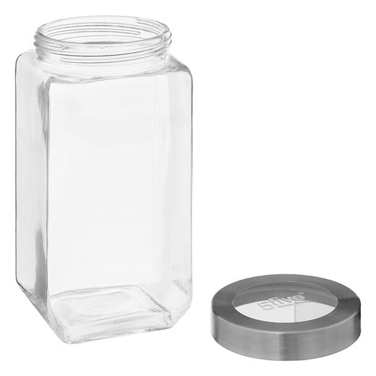 EINMACHGLAS Miro, Glas, Stahl, Acryl, Transparent, 2 L - Transparent, Glas (2L) - 5five Simply Smart