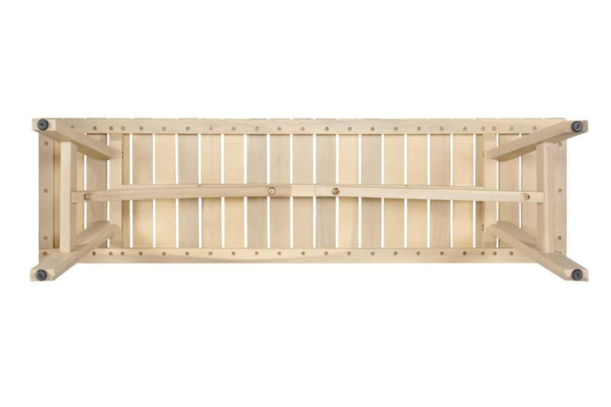 SITZBANK BALI Akazie Natur 110cm - Braun, Holz (110/43/30cm) - riess-ambiente