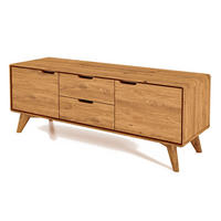KOMMODE NIEDRIG GREG Wildeiche - Wildeiche, Holz (134/48/40cm) - byoak