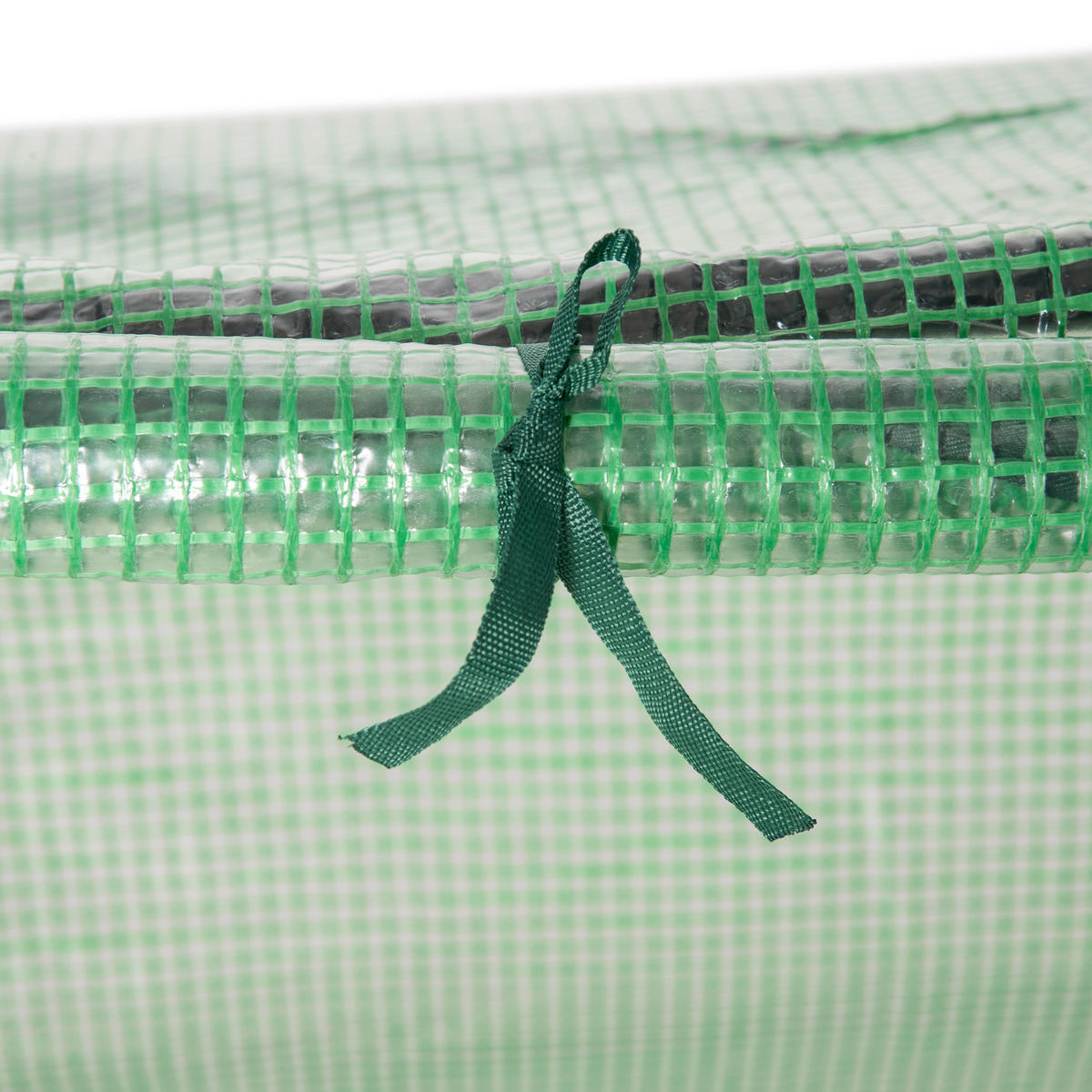 GEWÄCHSHAUS aus Stahl 180x60x60 cm in Dunkelgrün mit aufrollbaren Fenstern - Dunkelgrün, Metall (60/60/180cm) - Modfu