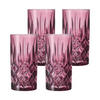 LONGDRINKGLÄSER Noblesse Berry 395 ml 4er Set - Beere, Glas (0.395L) - Nachtmann