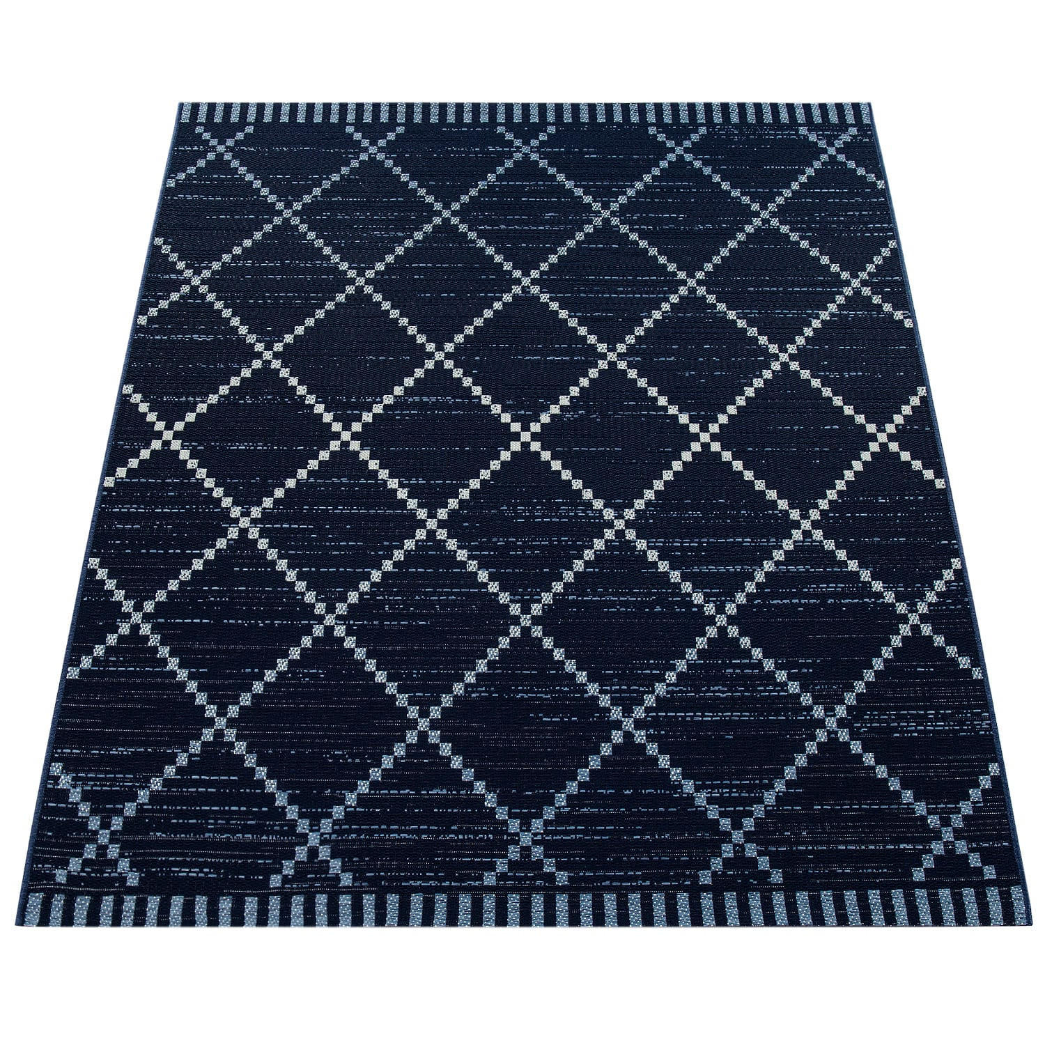 OUTDOORTEPPICH 80/150 cm Kortrijk 742 - Blau, Kunststoff (80/150cm) - Paco Home