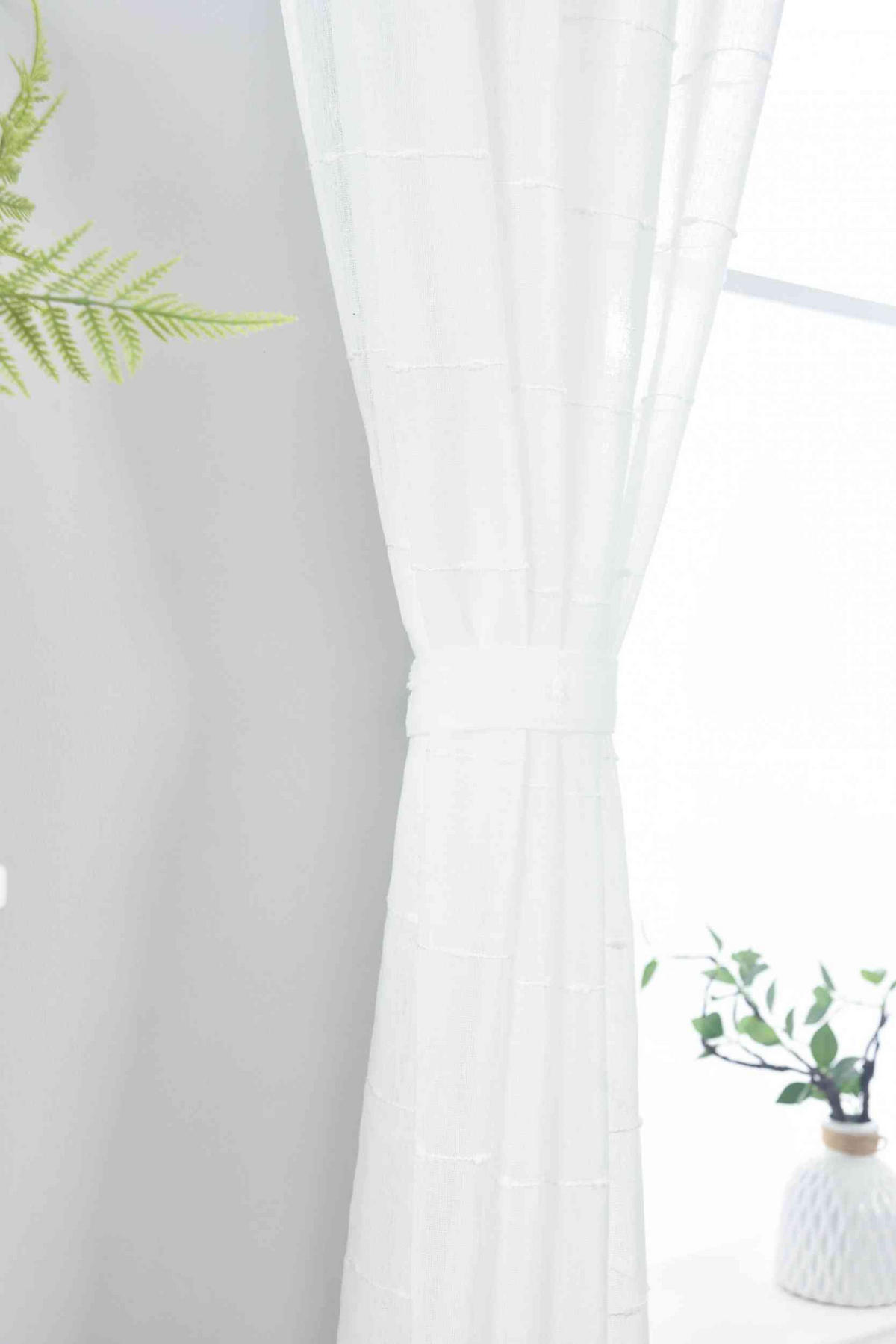 VORHANG 2ER SET »Kassel« HxB 245x140 cm Natur - Naturfarben, Textil (140/245cm) - Gardinenbox