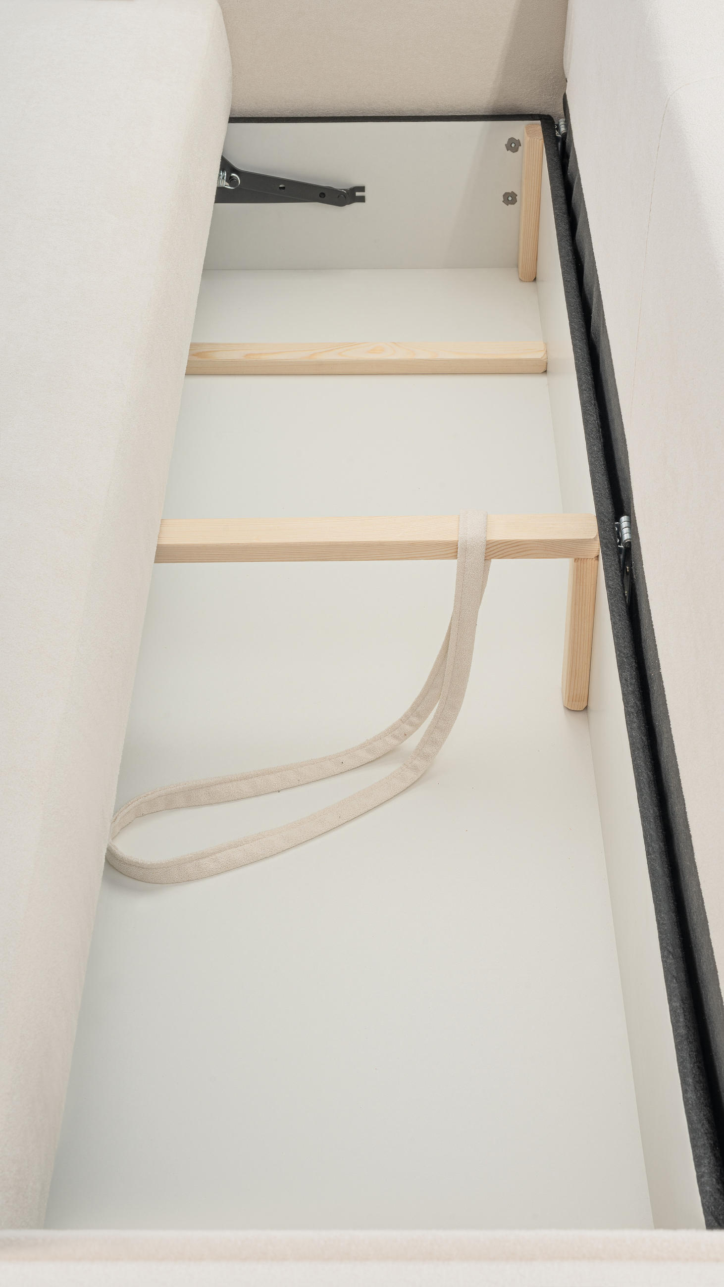 Thumbnail - Masseno Bettsofa, Schwarz, Textil, 4-Sitzer, 110x94x248 cm, Wohnzimmer, Sofas & Couches, Schlafsofas