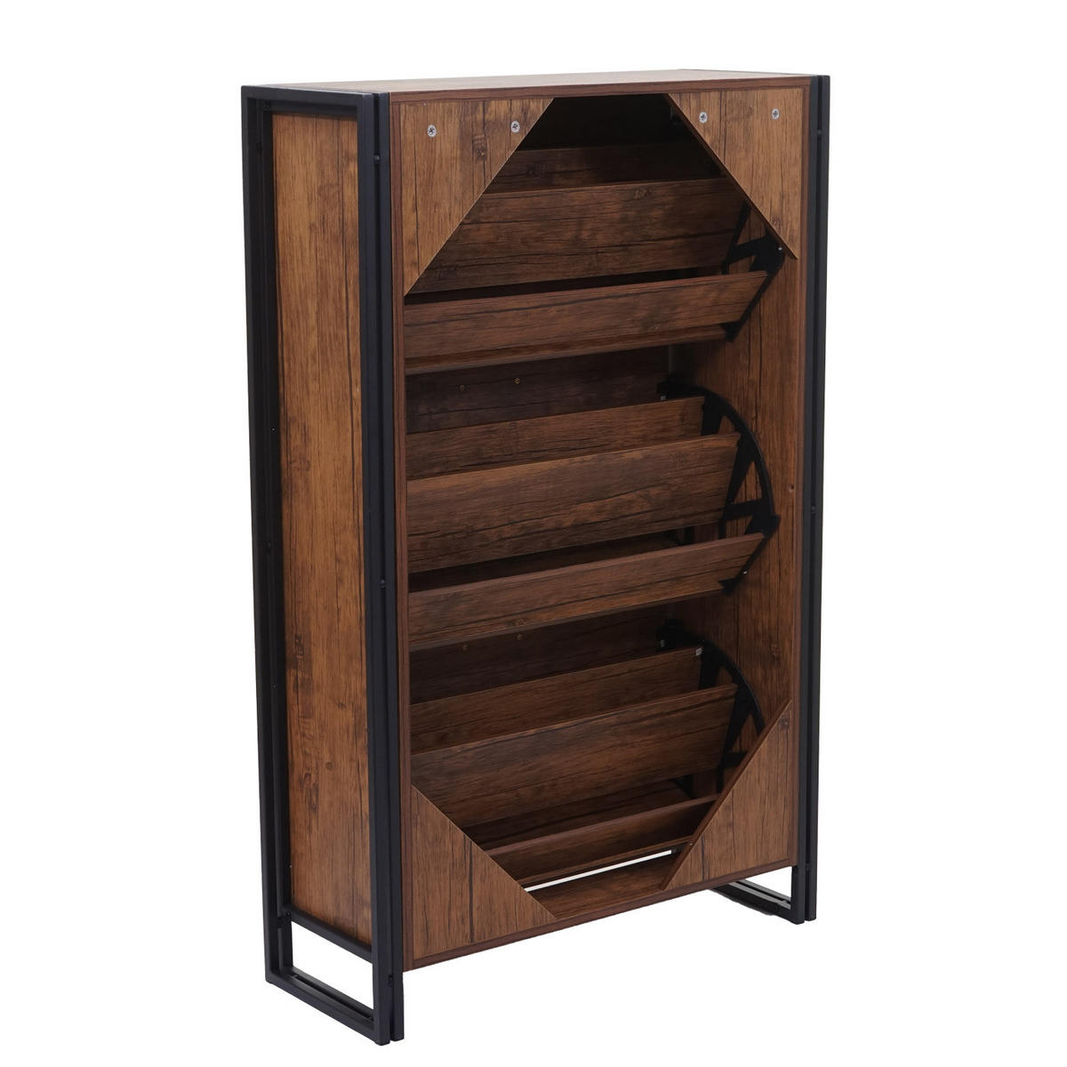 SCHUHKIPPER Braun - Braun, Holzwerkstoff (77/122/29cm) - MCW